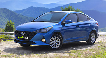 Прокат Hyundai Solaris 2021 blue