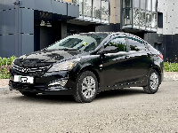 Аренда Hyundai Solaris 2016 black