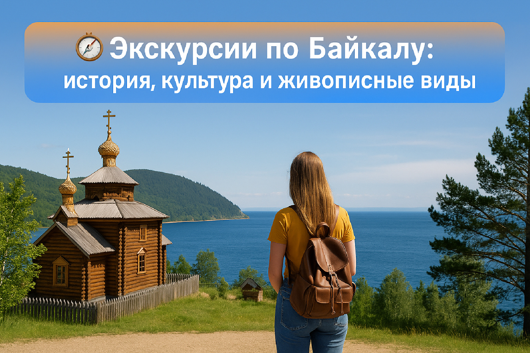 Экскурсии на Байкал — Листвянка, Тальцы, обзорные точки