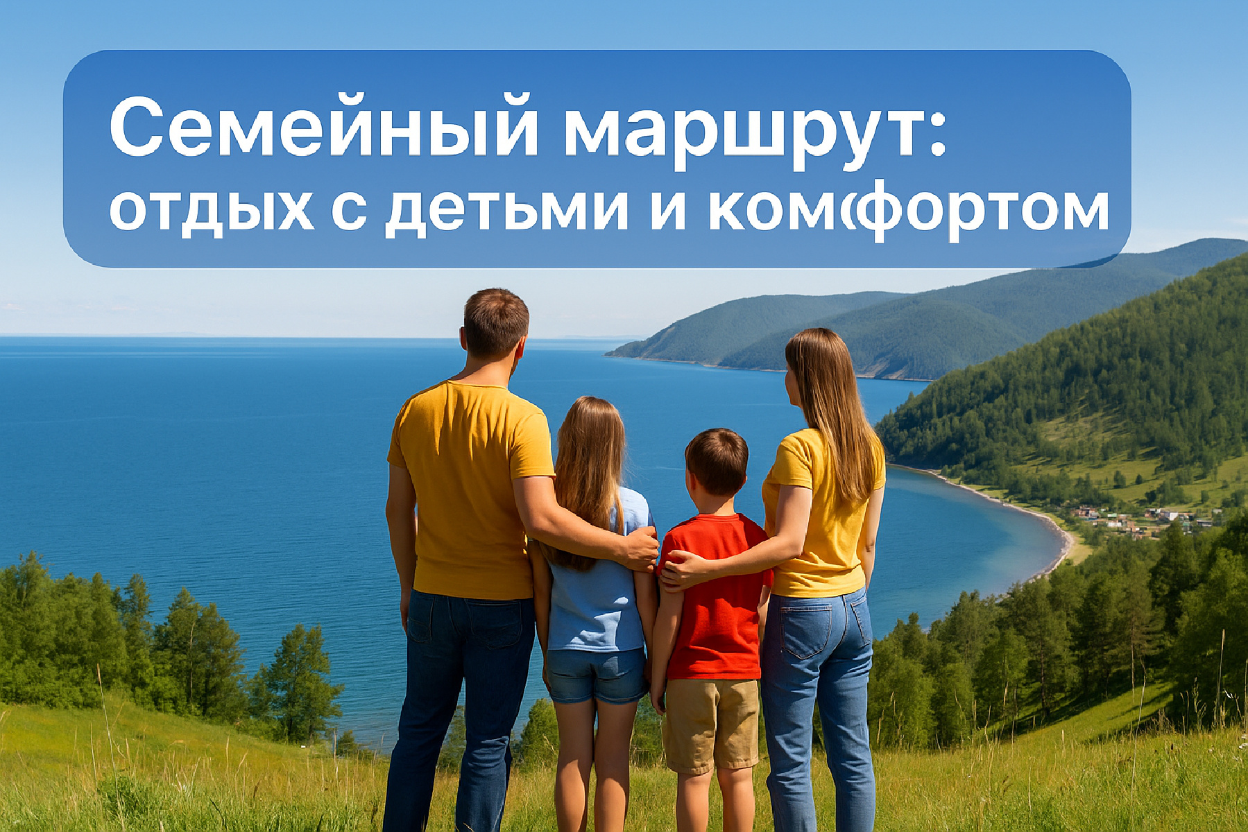 Семейный маршрут на Байкал — отдых с детьми